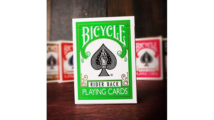 Bicycle Pocker Deck Raider Back colored - green - Bicycle