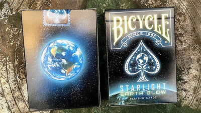Bicycle Cartes à jouer Starlight Earth Glow Bicycle à Deinparadies.ch