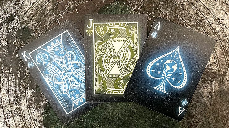 Bicycle Starlight Earth Glow Playing Cards Bicycle consider Deinparadies.ch