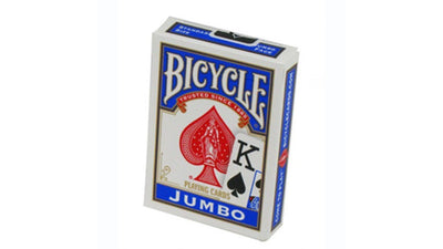 Bicycle Deck Jumbo Index Playing Cards - Blau - Bicycle