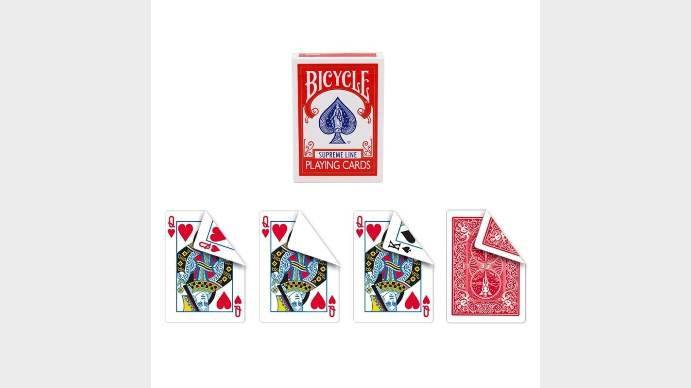 Bicycle Regina del cuore del gioco di carte forzante supremo Bicycle Supremo a Deinparadies.ch