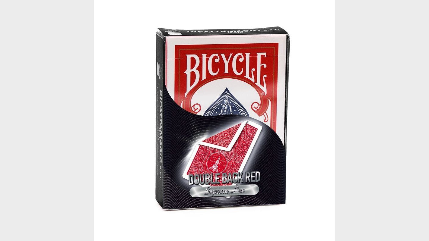 Bicycle Supreme Gaffs Trickkarten Doppelrücken Rot/Rot Bicycle Supreme bei Deinparadies.ch
