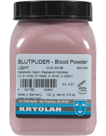 sangre en polvo | sangre seca | Kyrolan Kryolan en Deinparadies.ch