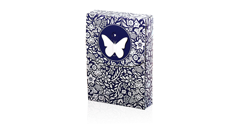Butterfly Playing Cards (Marked) Blaues Spiel v3 Murphy's Magic bei Deinparadies.ch
