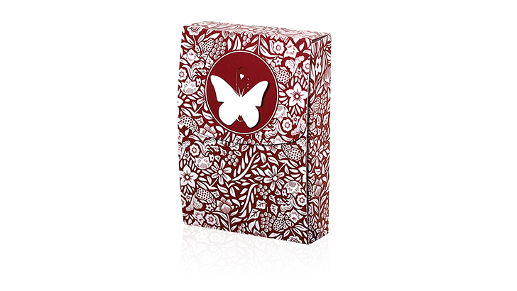 Butterfly Playing Cards (Marked) Rotes Spiel v3 Murphy's Magic bei Deinparadies.ch