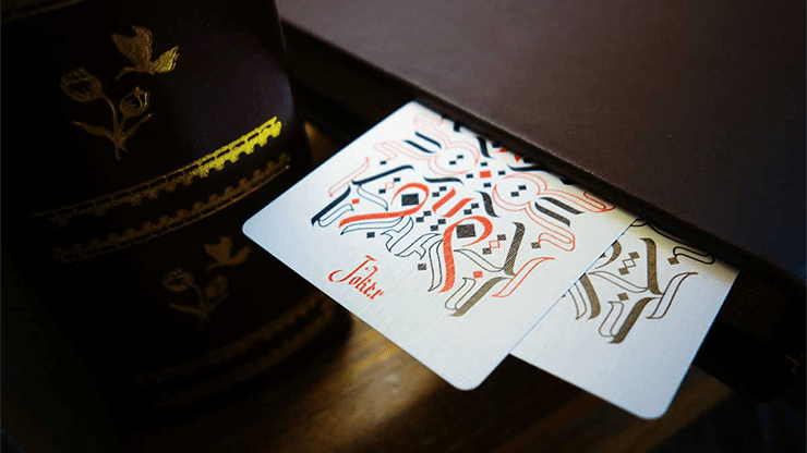 Cardistry Calligraphy Playing Cards | Blau Deinparadies.ch bei Deinparadies.ch