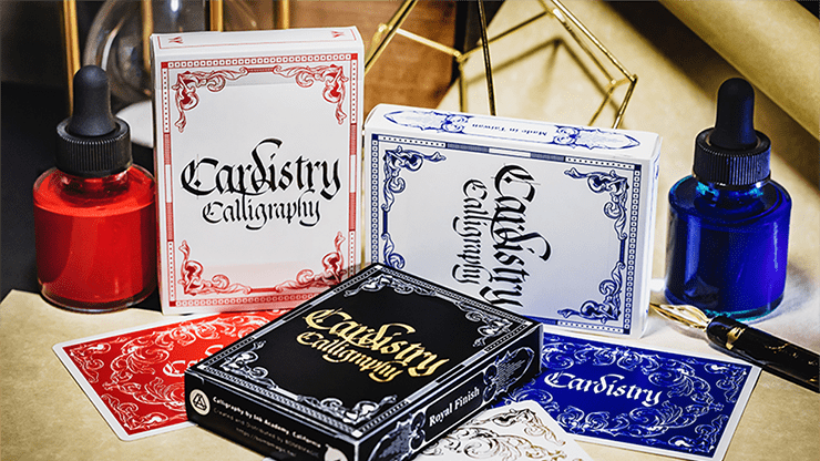Cardistry Calligraphy Playing Cards | limited gold Deinparadies.ch bei Deinparadies.ch