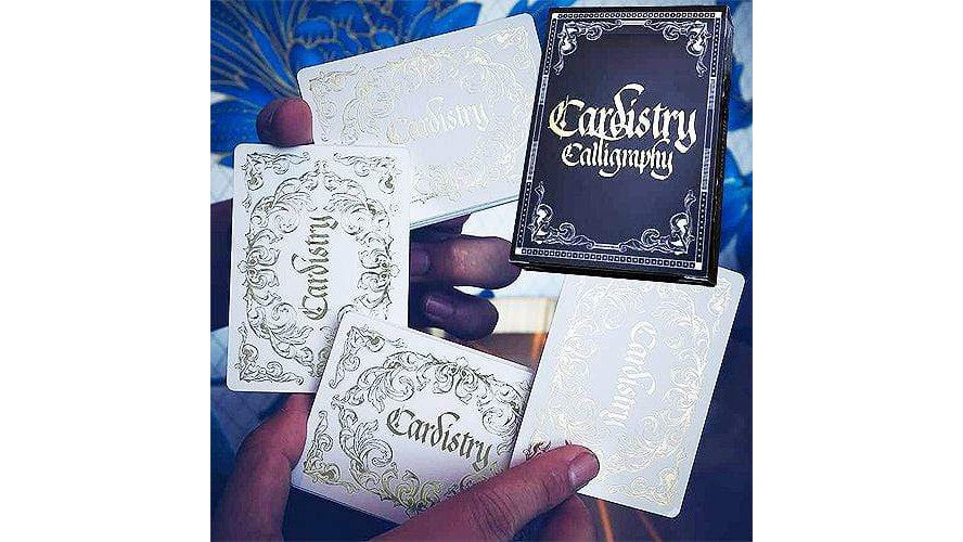 Cardistry Calligraphy Playing Cards | limited gold Deinparadies.ch bei Deinparadies.ch