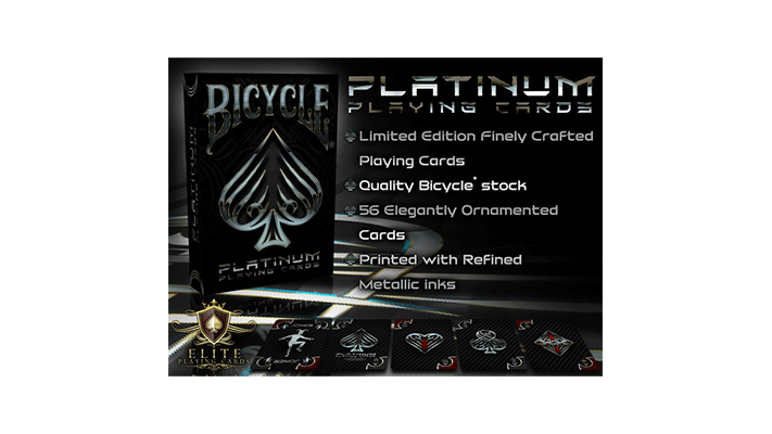 Bicycle Platinum Deck by US Playing Card Co. Murphy's Magic bei Deinparadies.ch