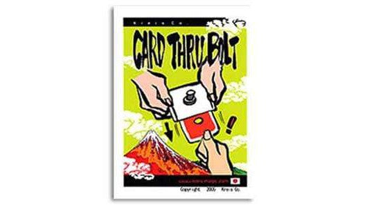 Card Thru Bolt by Kreis Magic Kreis Magic bei Deinparadies.ch