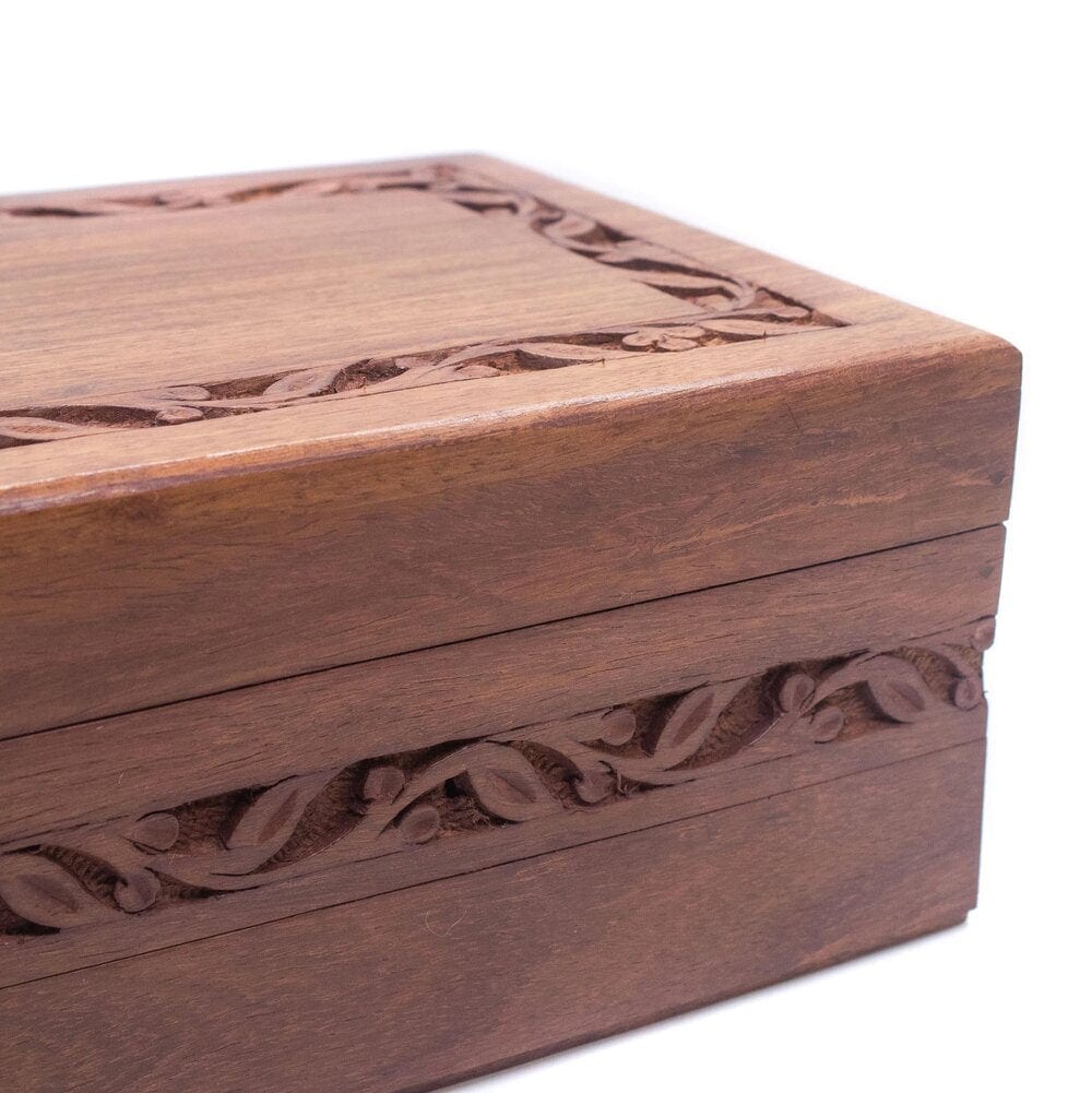 Geschnitzte Carved Trickbox Holzpuzzle Wooden Puzzles bei Deinparadies.ch