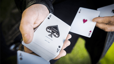 Cherry Playing Cards Sahara Green Murphy's Magic Deinparadies.ch