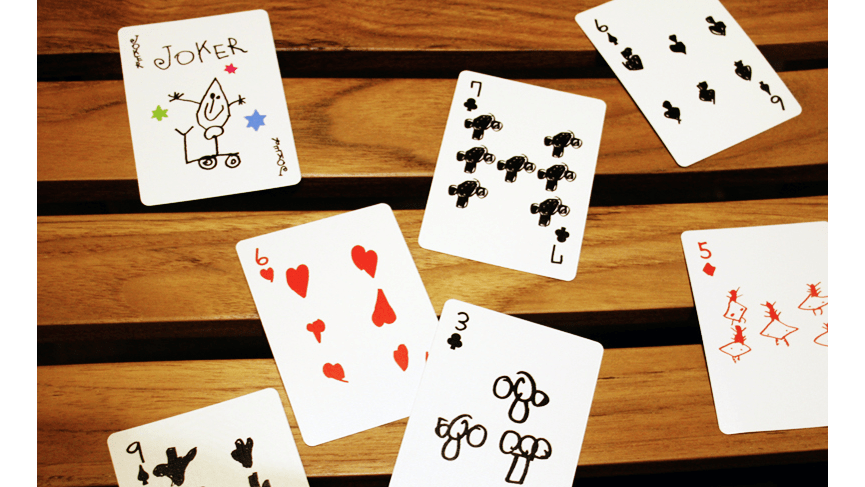 Children Playing Cards by JL JL Magic at Deinparadies.ch