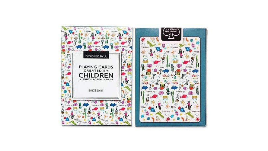 Children Playing Cards by JL JL Magic bei Deinparadies.ch