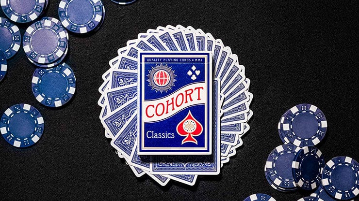 Cartes à jouer Cohorts Classics - bleu - Ellusionist