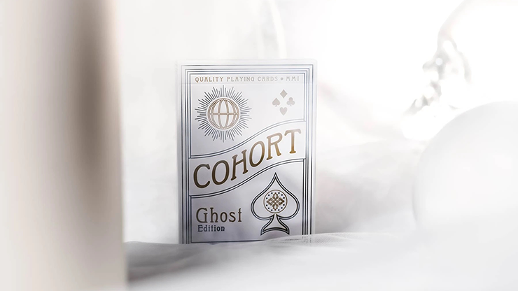 Carte da gioco Cohorts Classics - bianche (Ghost) - Ellusionist