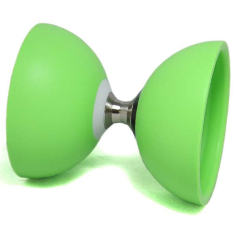 Set Diabolo Freewheel Cyclone Classic - verde - Juggle Dream