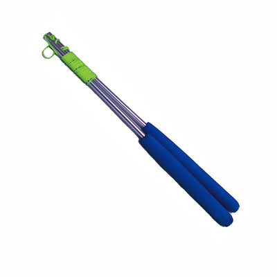 Diabolo sticks aluminum colored - blue - Acrobat