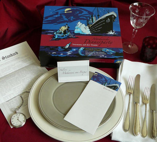 Mörderische Dinnerparty: Totentanz auf der Titanic Blaubart Verlag bei Deinparadies.ch