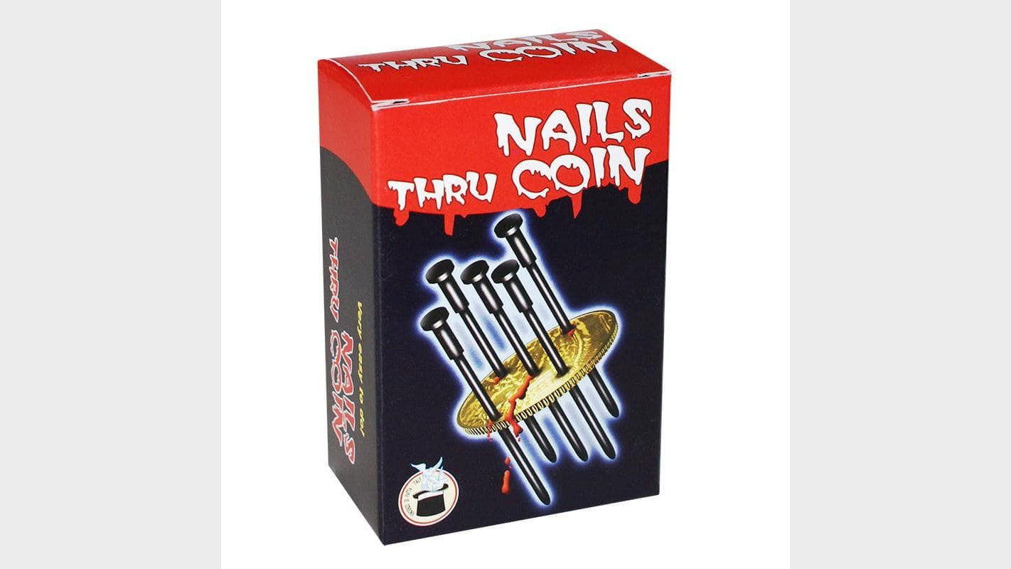 Pierced Coin | Nails thru Coin Difatta Magic at Deinparadies.ch