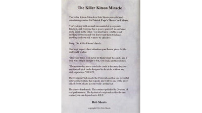 Killer Kitson Miracle by Bob Sheets Impossible Prods. Inc. - Bob Sheets at Deinparadies.ch