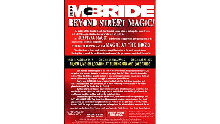 Magic At The Edge (3 DVD SET) by Jeff McBride L&L Publishing bei Deinparadies.ch