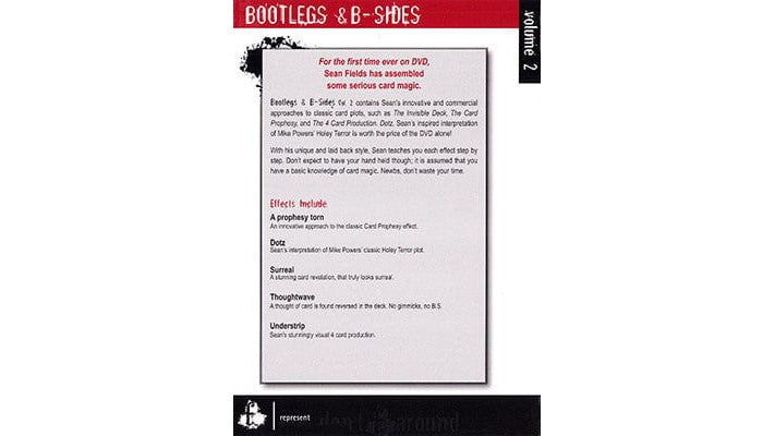 Bootlegs and B-Sides - Volume 2 by Sean Fields Sean Fields bei Deinparadies.ch