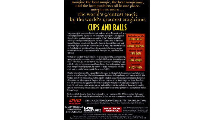 World's Greatest Magic: Cups and Balls Vol. 2 L&L Publishing Deinparadies.ch