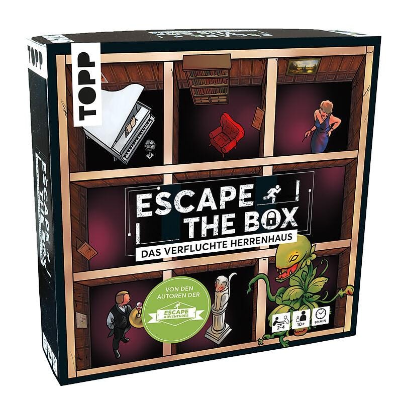 Escape the Box - The Cursed Mansion Juegos traviesos en Deinparadies.ch