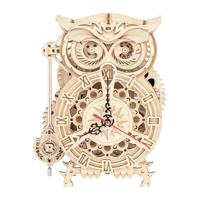 Owl clock kit Hands Craft at Deinparadies.ch