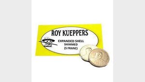 Expanded shell coin 5 francs Roy Kueppers at Deinparadies.ch