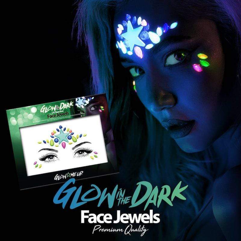 Face Jewel Glow in the Dark 1 Paintglow bei Deinparadies.ch