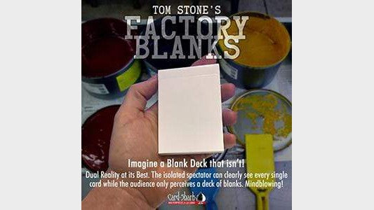 Factory Blanks by Tom Stone Card-Shark bei Deinparadies.ch