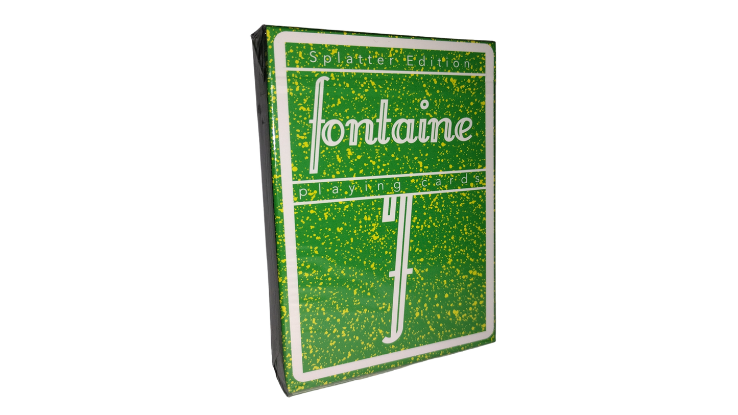 Fontaine Collection Playing Cards Splatter Fontaine Cards bei Deinparadies.ch
