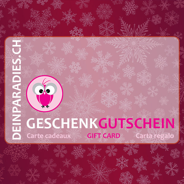 Geschenkgutschein | Geschenkkarte Deinparadies.ch bei Deinparadies.ch