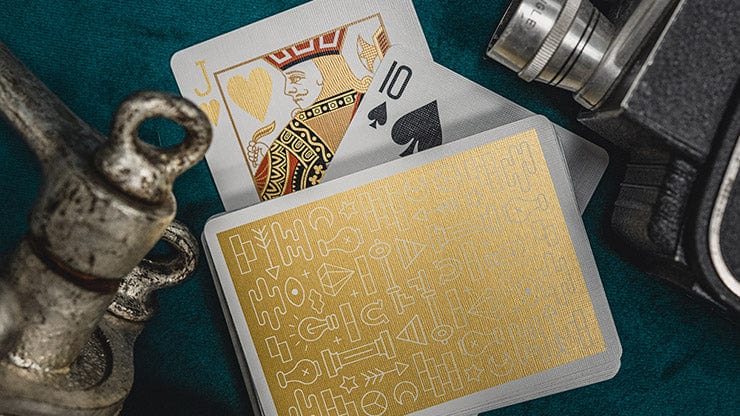 Gold ICON Playing Cards by Riffle Shuffle Riffle Shuffle bei Deinparadies.ch