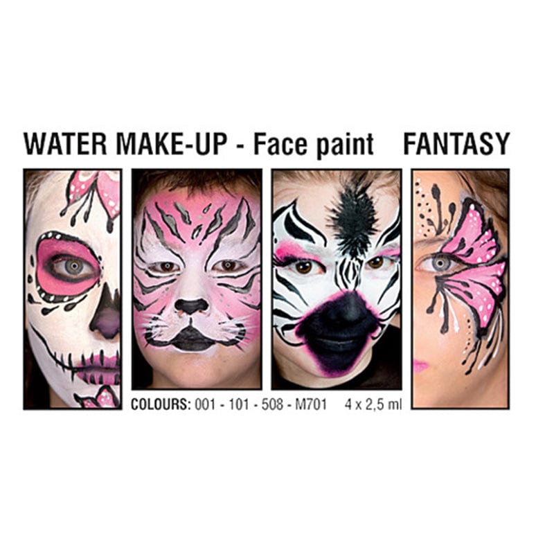 Grimas Face-Painting sets of 4 Grimas at Deinparadies.ch