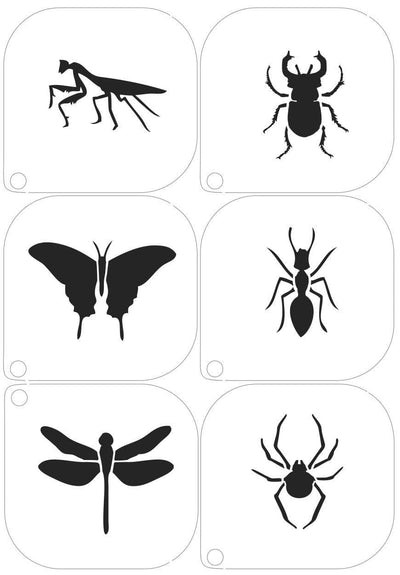 Grimas Template 16 Insects Grimas Deinparadies.ch