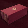 Hollingworth Playing Cards Emerald or Burgundy - Red/Green 12 Brick Box Signed - Deinparadies.ch