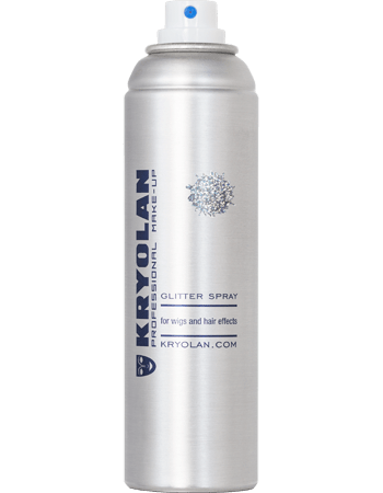 Hairspray glitter effect - silver - Kryolan