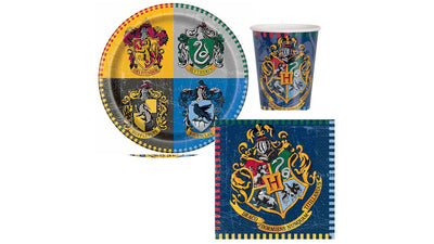 Harry Potter party set with plates, mugs, napkins Distrineo at Deinparadies.ch