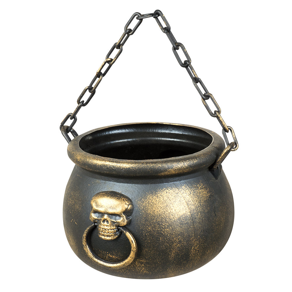 Witch cauldron with skull plastic Boland at Deinparadies.ch