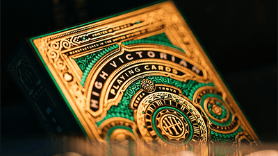 High Victorian Playing Cards - Green - theory11