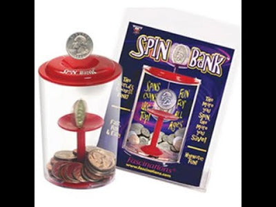 money box spinning top | Spin bank