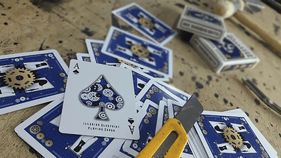 Illusion Blueprint Deck Blue Magic Owl Supplies Deinparadies.ch
