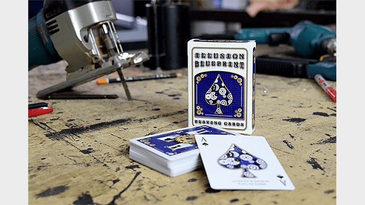 Illusion Blueprint Deck blau Magic Owl Supplies bei Deinparadies.ch