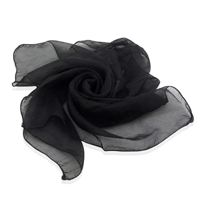 Juggling cloth chiffon cloth 60x60cm black Deinparadies.ch consider Deinparadies.ch