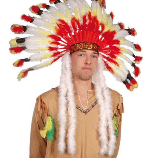 Kopfschmuck Indianer Apache Marco Porta Faschingskostüme bei Deinparadies.ch