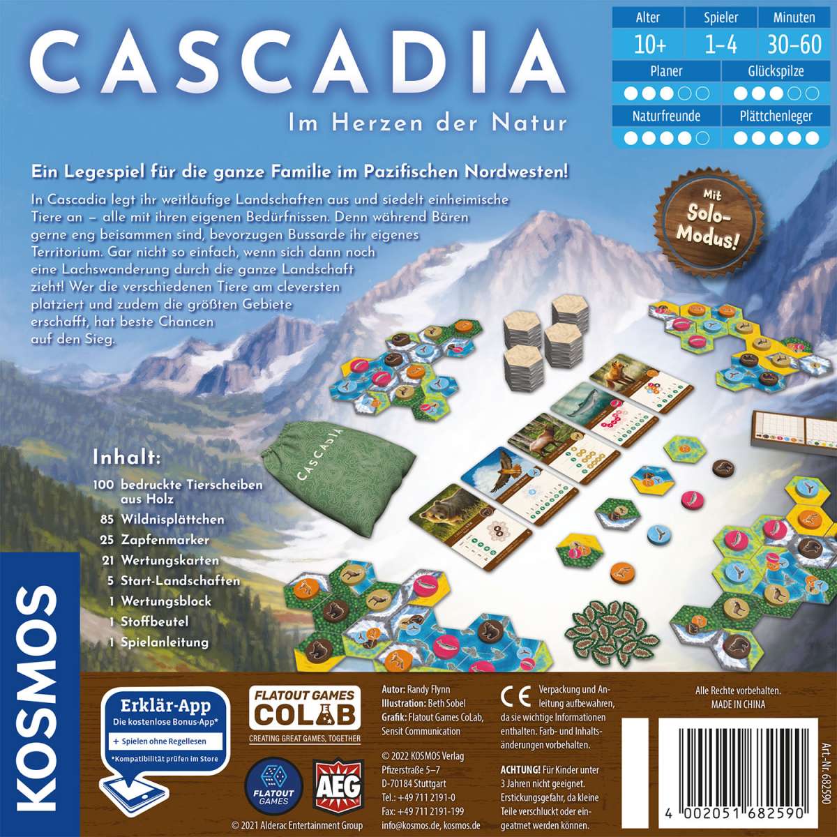 Cascadia - Nel cuore della natura Gioca a Cosmos Deinparadies.ch
