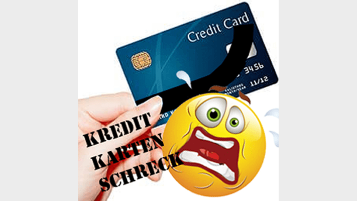 Credit Card Fright por Braidon Morris Magic Center Harri en Deinparadies.ch